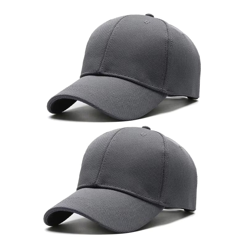 Pineapple Cloth Light Plate Casual Baseball Cap for Men and Women with Minimalist Design and Large Size Fit