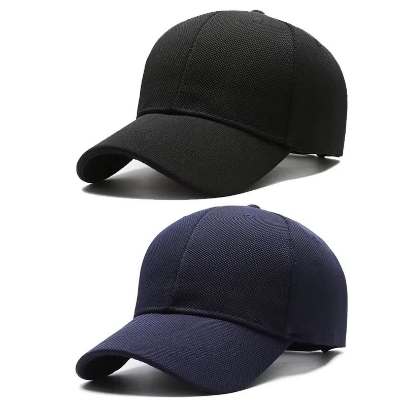 Pineapple Cloth Light Plate Casual Baseball Cap for Men and Women with Minimalist Design and Large Size Fit