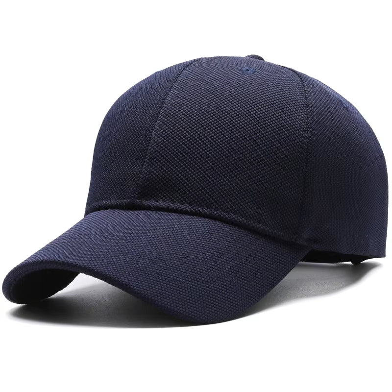 Pineapple Cloth Light Plate Casual Baseball Cap for Men and Women with Minimalist Design and Large Size Fit