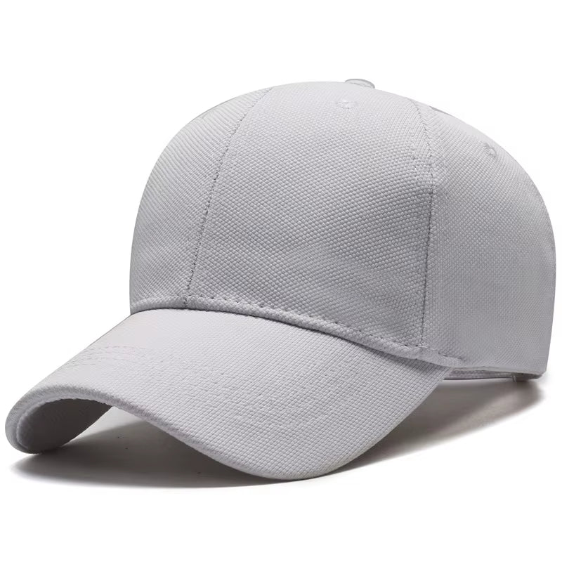 Pineapple Cloth Light Plate Casual Baseball Cap for Men and Women with Minimalist Design and Large Size Fit