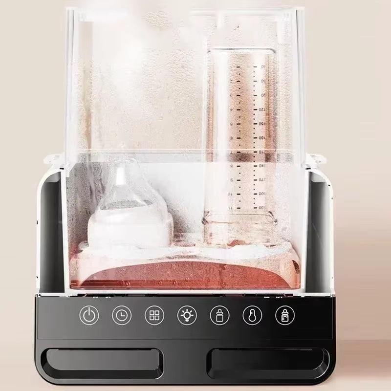 Newborn Baby Feeding Bottle Warmer and Sterilizer with Timer and Precision Temperature Control
